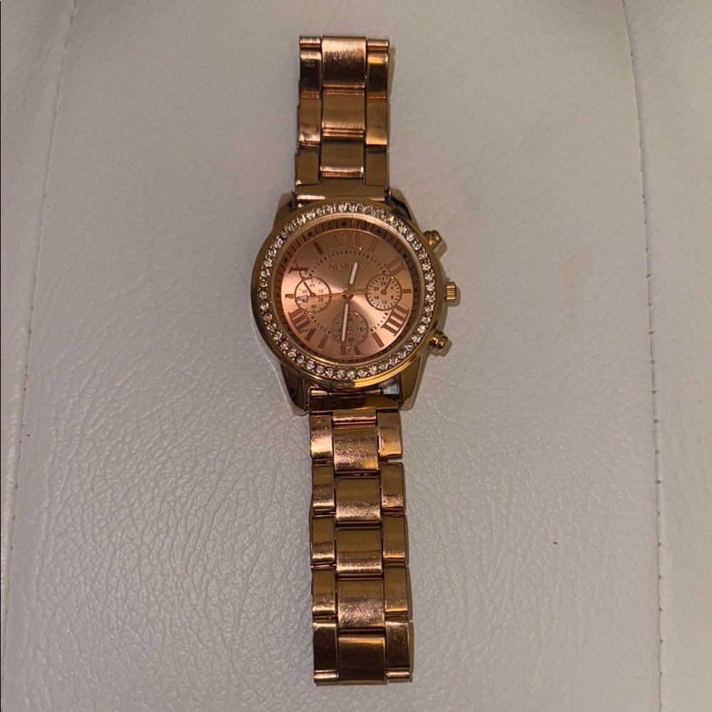 Elegant Rose Gold Women's Watch